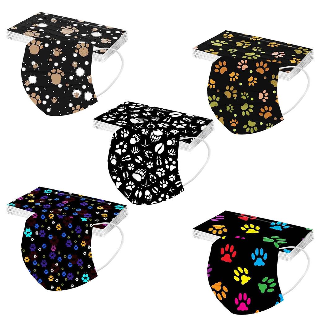 Adult  Women Man  Disposable Face Mask Industrial 3Ply Ear Loop 10PC Mask