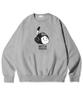 Oeta Erkek Boxer Çift Pamuklu Fırçalanmış Oversize Sweatshirt