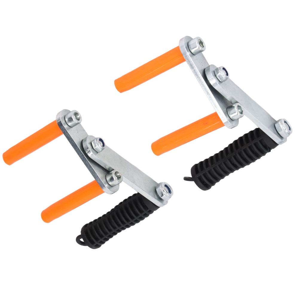 2pcs 53mm / 2.1in Clamping Capacity Gripper Lifting Tool Panel Clamp Carrier For Doors
