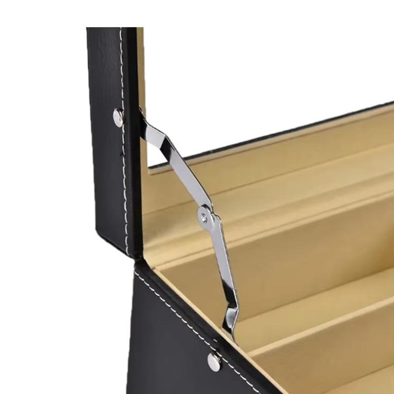 Large-capacity Glasses Case PU Leather Sunglasses Men Sunglasses Women Myopia Glasses Case Jewelry Display Box