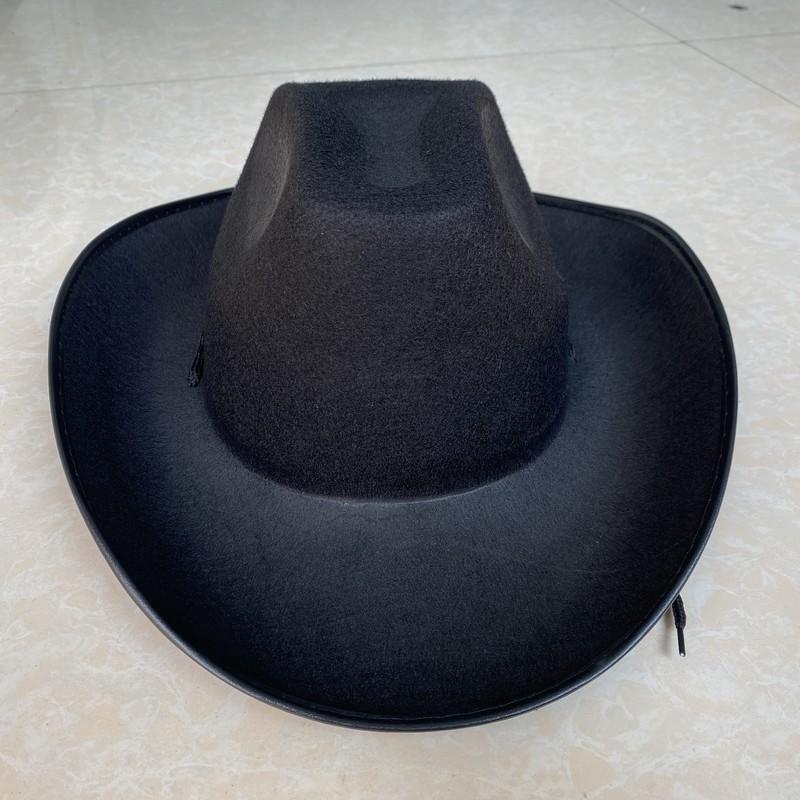Polyester Western Cowboy Hat For Children And Adults