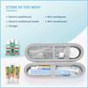 Empty Universal Toothbrush Travel Case EVA Storage Bag For Electric Toothbrush Protective Shell Organizer Holder Tooth Brush Box