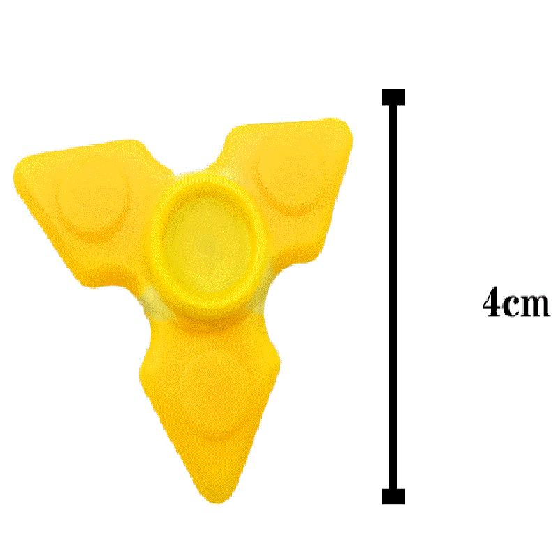 5/10Pcs Mini Figets Hand Spinner For Children Anti Stress Focus Gyro Finger Gyroscope Funny Leaf Toys Kids Gift Fingertips Toy
