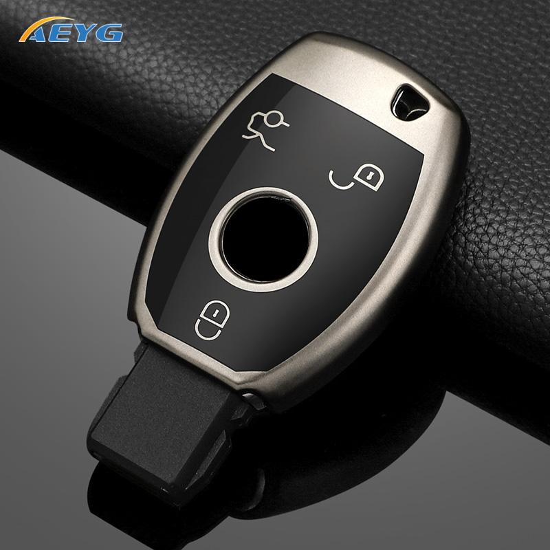 Fashion Tpu Car Key Case Cover Shell For Mercedes Benz A B C E Class Gls Gla Glk Glc Cls Cla W204 W205 W212 W463 W176 2/3 Button