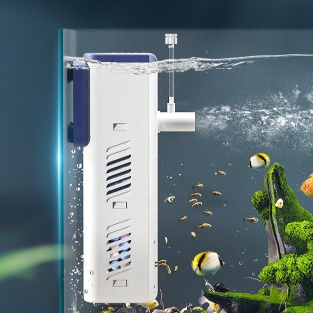 4-in-1 Filter Fish Tank Filter Pump Circulation Aeration Aquarium Air Pump  Freshwater Aquarium