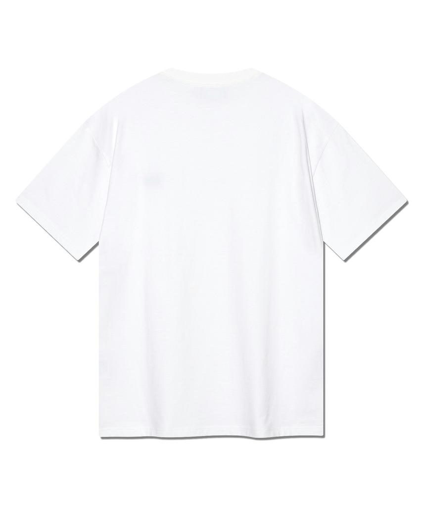 LEE Small Twitch Logo T-Shirt White