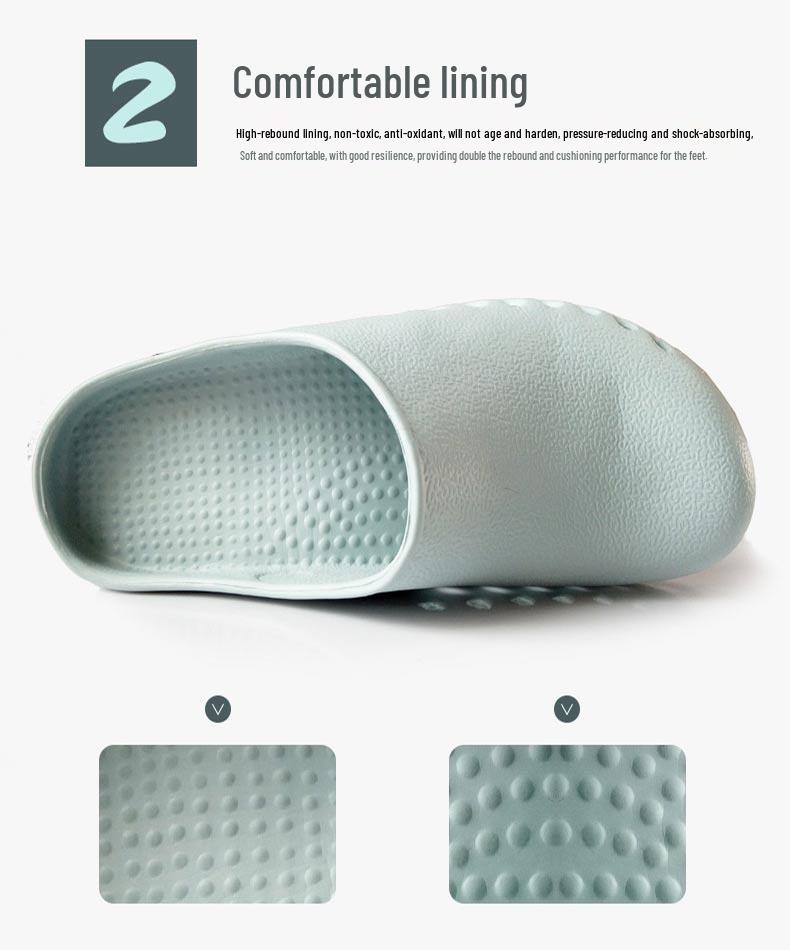 Non-Slip Closed Toe Surgical Slippers: Lab & Operating Room Protective Footwear for Nurses