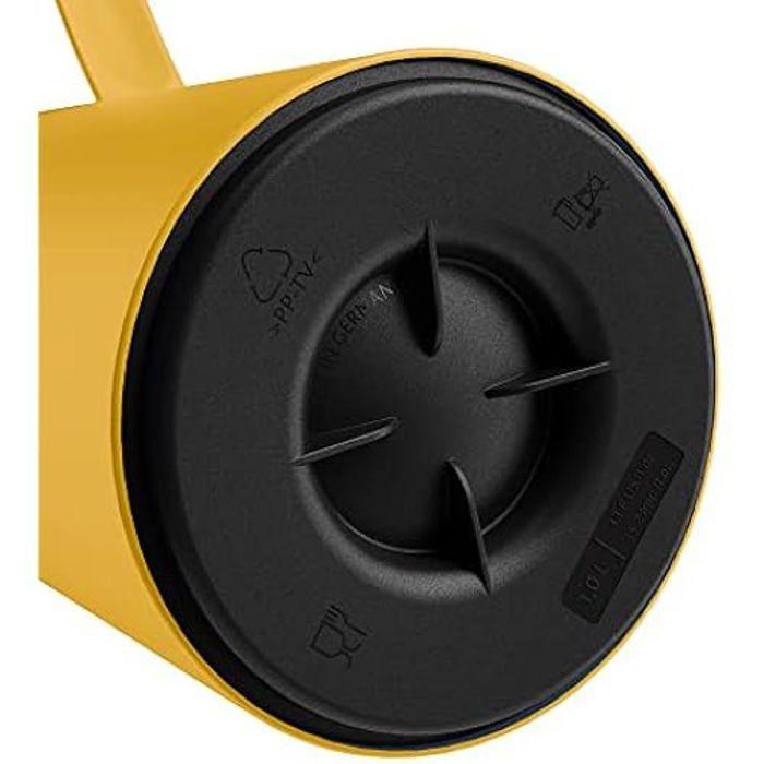 Bouteille isotherme - EMSA - Motiva - 1 litre - Fermeture Quick Press - 12h chaud et 24h froid