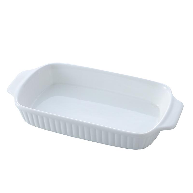 Western Style Ceramic Baking Dish - Oven Safe for Rice, Cheese, Pizza, and Pasta