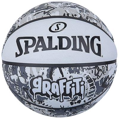 SPALDING Basketball Graffiti White Size 7 Basketball Basket 84-375Z