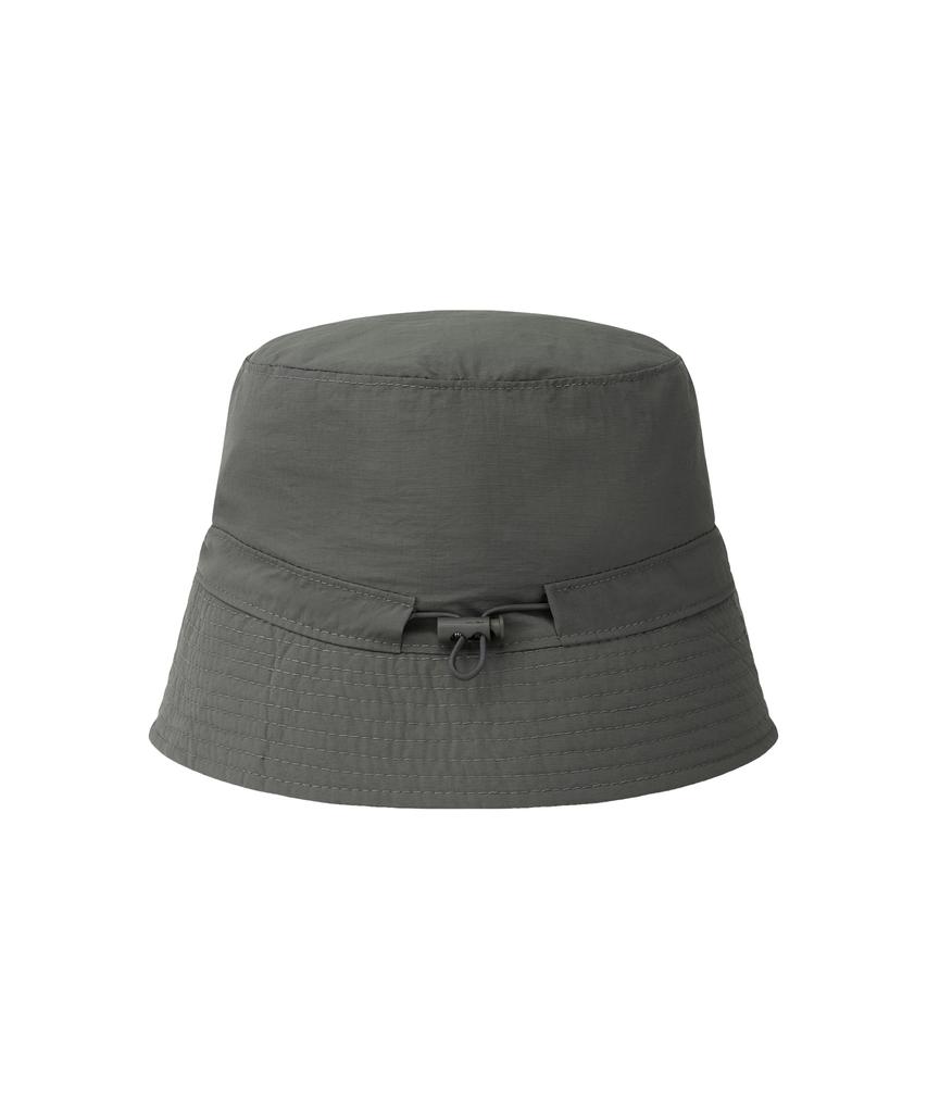 REST&RECREATION Reversible Nylon Bucket Hat - Gray