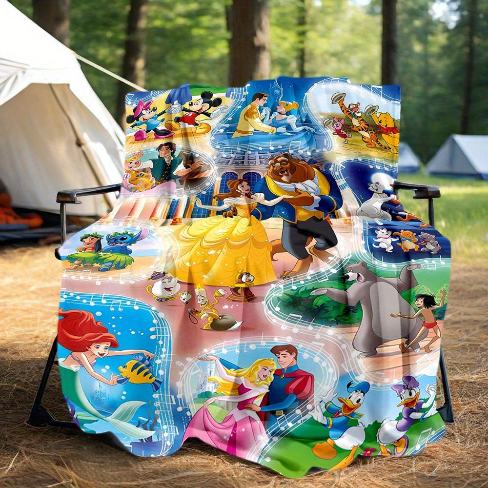 

1pc, Disney Dance Time Blanket, Soft Throw Blanket, Perfect for Couch or Travel Use, Living Room, Travel, Camping, Car Blankets, Beach, Office Naps, I 130x150cm