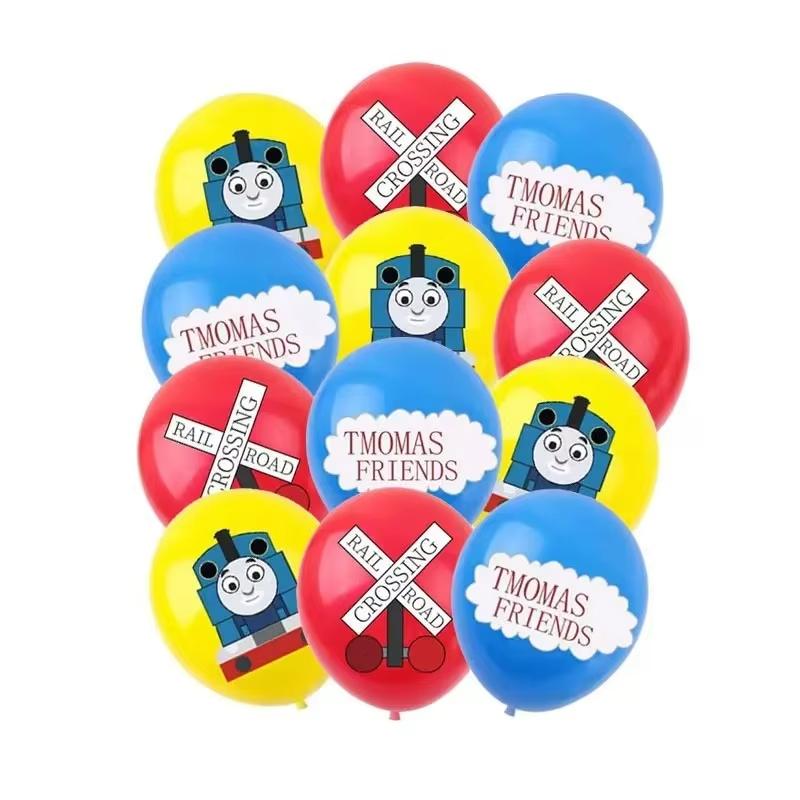 Thomas Trains Theme Party Decorations Thomas Friend Plates Cups Backdrop Balloons Kids Birthday Party Supplies Baby Shower Gifts