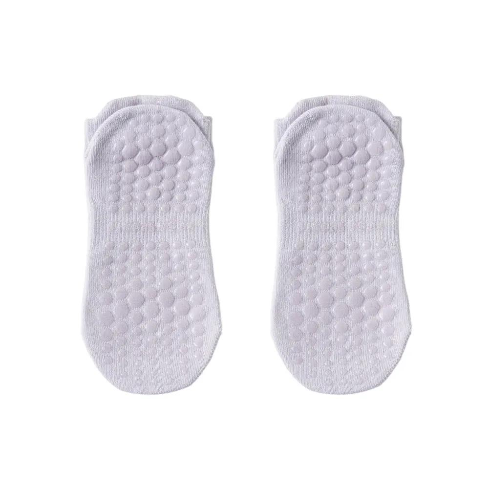 1 Pair Women Low Cut Socks Fitness Dance Yoga Socks Mesh Breathable Anti-Slip Floor Pilates Socks Professional Sprots Supplies