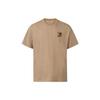 Timberland Casual Printed Loose Short Sleeve T-Shirt Men tops Brown A6CN6-269