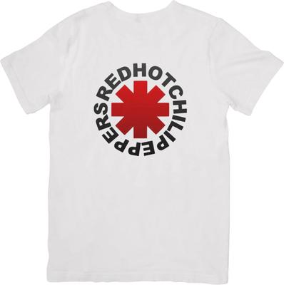 Red Hot Chilli Peppers Music Fit for Men & Women Quality Cotton T-Shirt White.