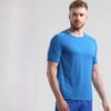 Unisex Quick-Dry Mesh Running T-Shirt with Reflective Design