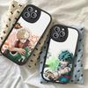 My Hero Academia Katsuki Bakugo My Hero For IPhone 16 16E 15 14 13 12 11 Pro Max Plus Leather Back Phone Cover