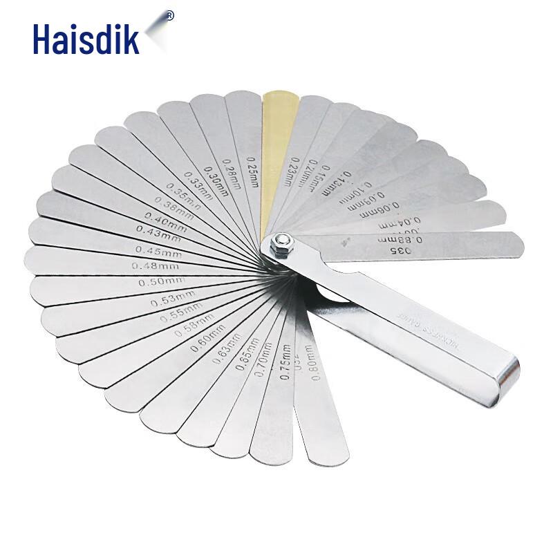 Haishidik 32-Blade Feeler Gauge Set 32 Blades