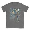 Unisex Chibi Cloud No Coffee No Workee Final Fantasy T Shirt Cotton Tops Vintage Short Sleeve Crewneck Tees Summer TShirt