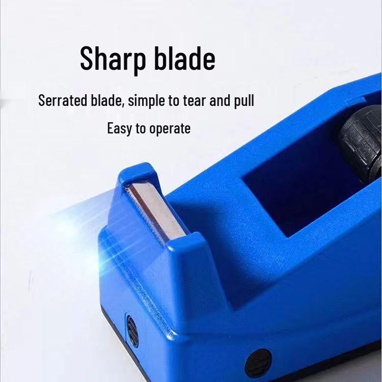Compact Stationery Tape Dispenser: Desktop Tape Cutter and Holder