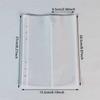 A5/A6 Loose Leaf Binder Cover Refillable Notebook Shell 25 Sheets Clear Binder Planner Inner Pages Protectors