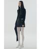 RECODE Asymmetric Draped Skirt_Rqkam25548Nyx