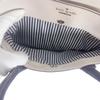 Kate Spade 2WAY bag Handbag Synthetic leather Blue x Ivory Women Used