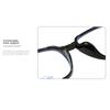 1/2PCS Transparent Optical Computer Glasses for Office Screen Use Daily Wear Myopia Eyewear Blue Light Blocking