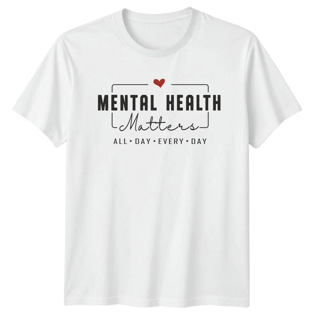 Unisextal Health Matters All Day Every Day Graphic TShirt S