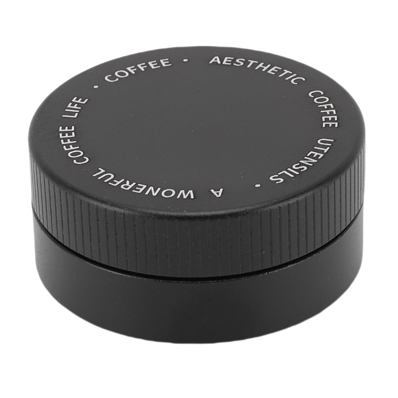 

58mm Coffee Distributor Tamper Coffee Distribution Tool Coffee Leveler 304 Stainless Steel Built in Spring