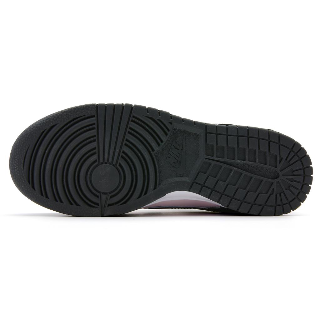 Nike Dunk Low Leather Slip Resistant Cushioning Abrasion Resistant Lightweight Low top Skateboard Shoes Women's CW1590-100(Team44- )