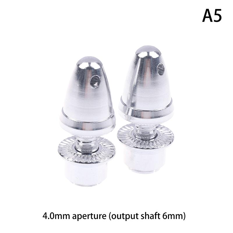 2Pcs 3.0/3.17/4.0/5.0Mm Squeeze Type Aluminum Propeller Adapter Holder For Brushless Motor Prop Aeromodelling Rc Parts
