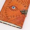 Leather Journal Evil Eye 160 Pages 20x15cm