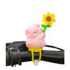 Pinwheel Paradise Tie-Up Doll: Cute Electric Car, Bicycle, Motorcycle, and Stroller Decoration