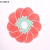 10 Pcs Makeup Remover Pads Washable Double-Layer Strawberry Print Cleaning Cotton Reusable Facial Make Up Removal Pads Tool