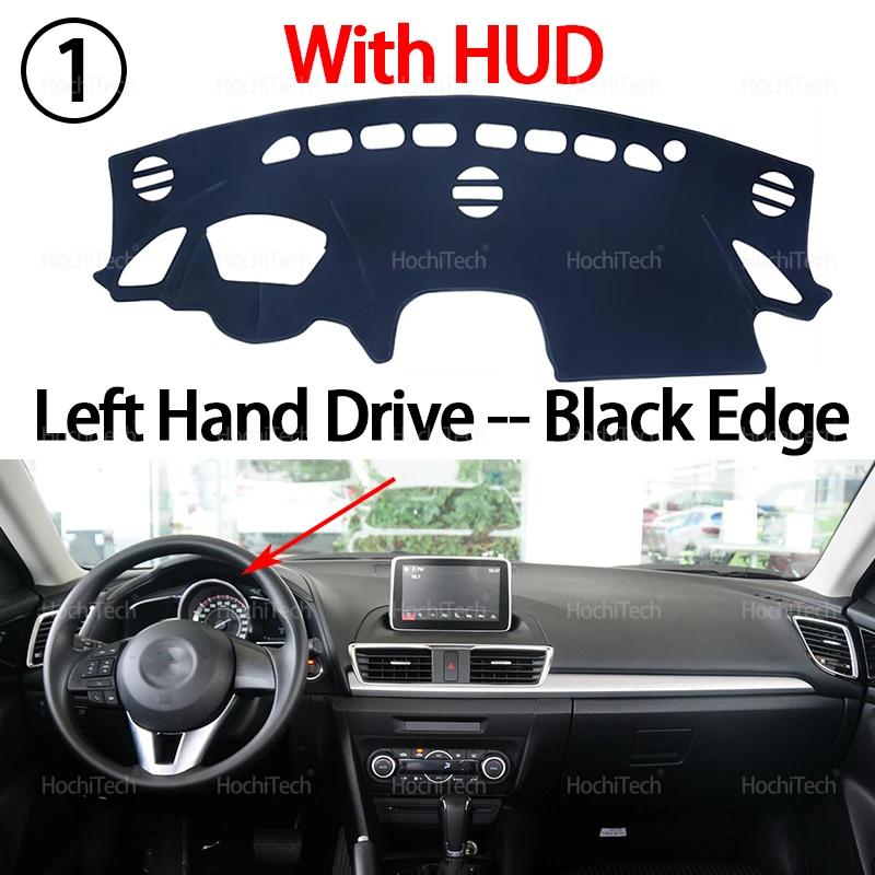 Dashboard Cover for Mazda 3 M3 Axela 2014-2018 Car Dashboard Cover Dash Board Mat Carpet Pad Sunshade Cape Cushion