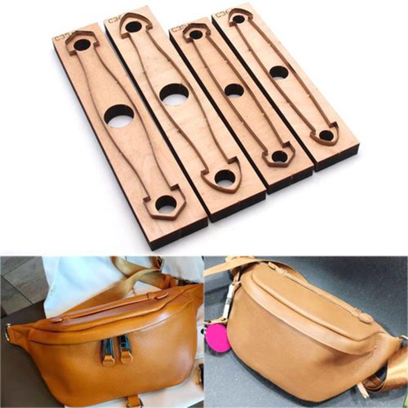 Japan Steel Blade Leather Knife Mold Multifunctional Wallets Hollow Punch Knife Mould Template Leather Tool Cutting Dies