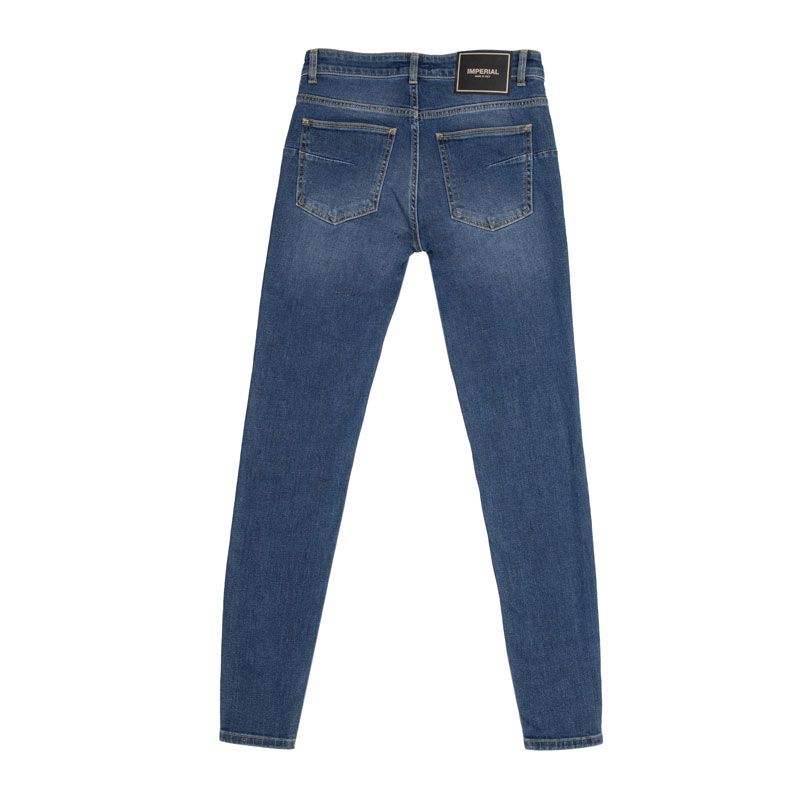 Jean foncé slim denim effet délavé Homme IMPERIAL
