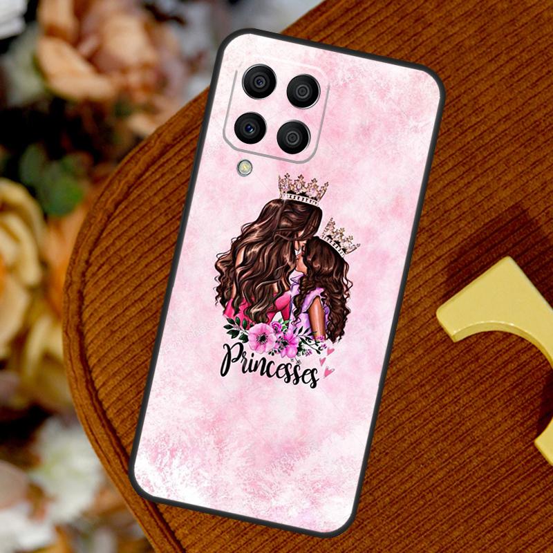 Beautiful Mother Daughter Son For Samsung Galaxy M32 M52 M12 M55 M15 M13 M23 M33 M53 M20 M21 M51 M34 M54 M30s M31s Case