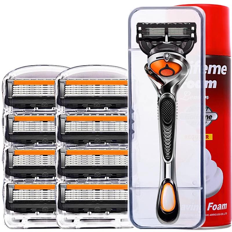Gillette Fusion5 Universal Five-Layer Manual Razor Blade Shaver