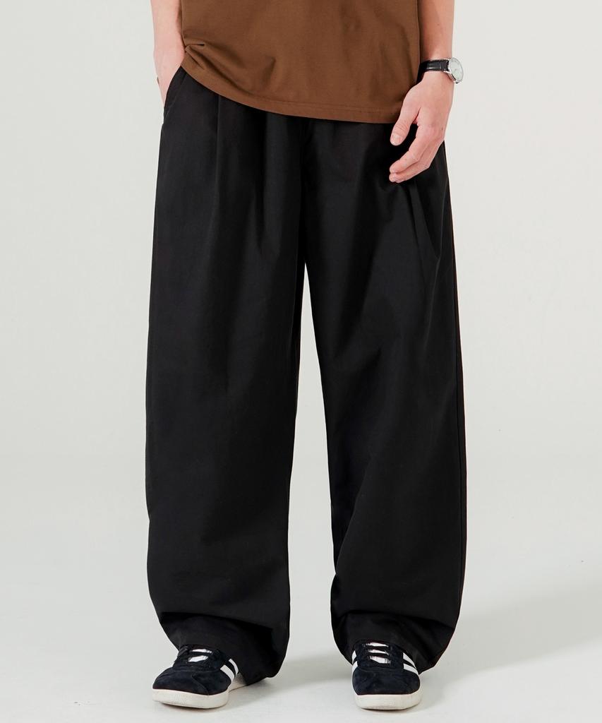 WV PROJECT Washed Cotton Balloon Pants Black Hslp7796