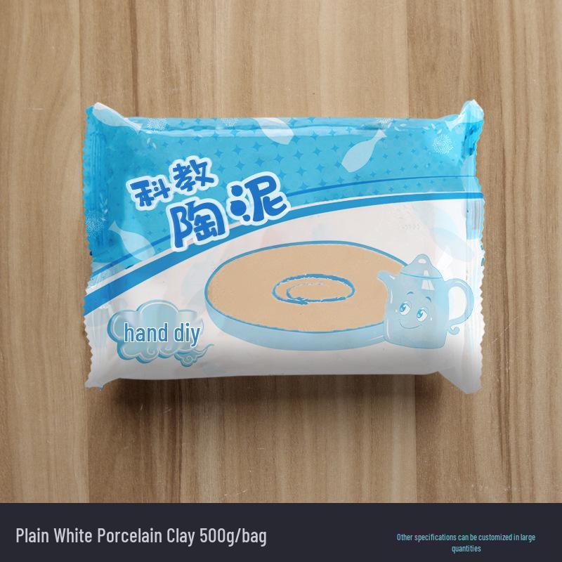 

Цзиндэчжэньская самозатвердевающая высокобелая полимерная глина для ручной лепки и детских гончарных кругов