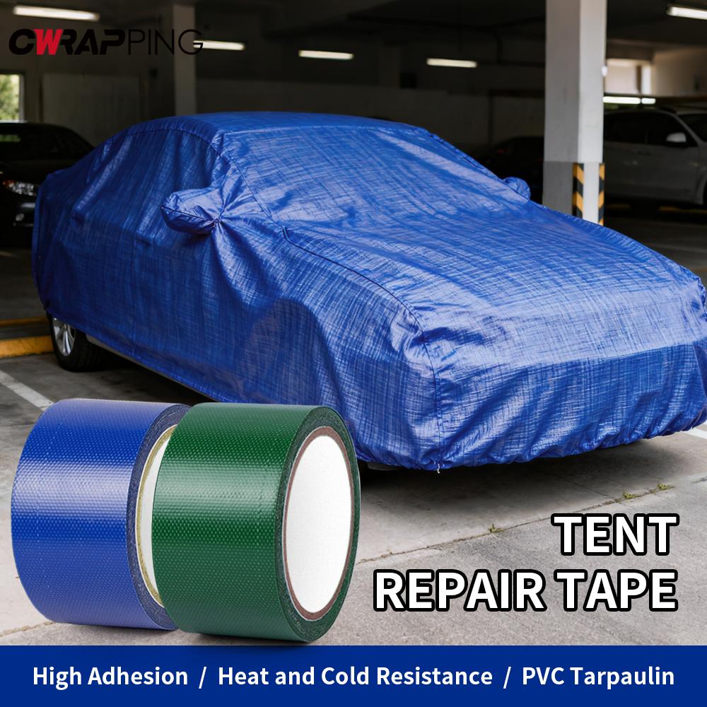 RV Waterproof Tarpaulin Repairing Gummed Tape Motorhomes Accessories Camping Tent Adhesive Repair Tape Outdoor Fan Campervan