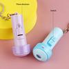 Mini Flashlight Keychain Cute Toy Flashlight Small Portable Flashlights for Kids Candy Colors Cat Toy Portable Keychain Gift