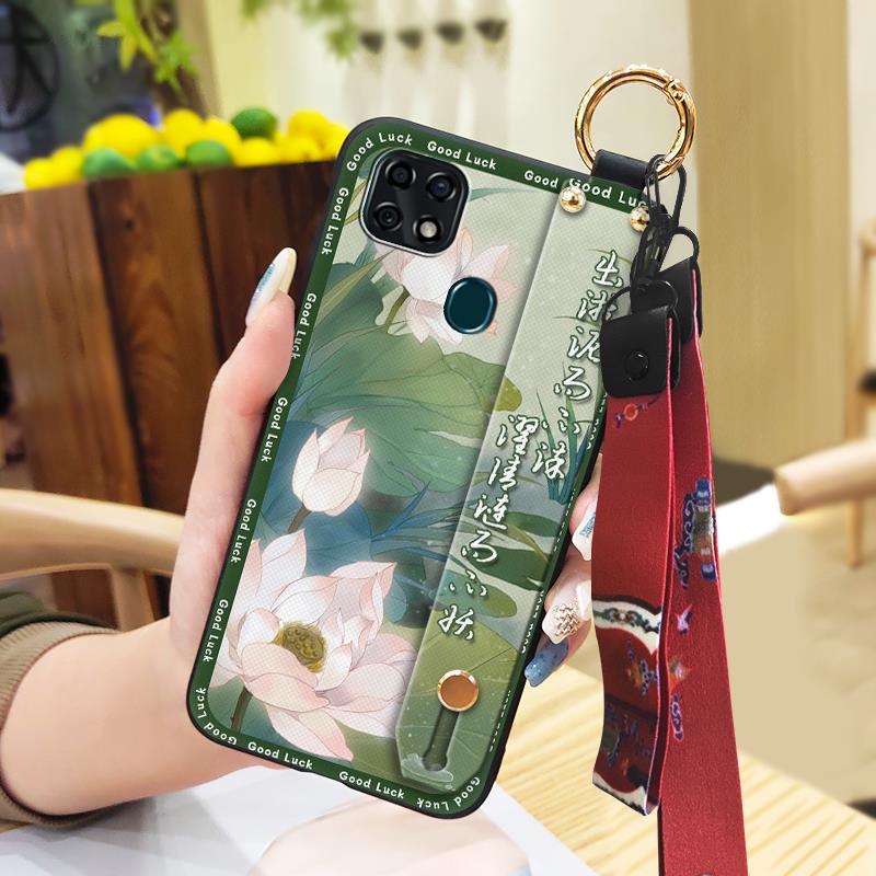 Lanyard Protective Phone Case For ZTE Blade V2020 Vita/Blade20 Smart/10 Smart Anti-knock Wrist Strap Wristband Durable