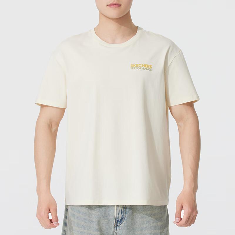Skechers Sports Life Collection T Shirt Unisex Apricot 00NA P225U123-00NA