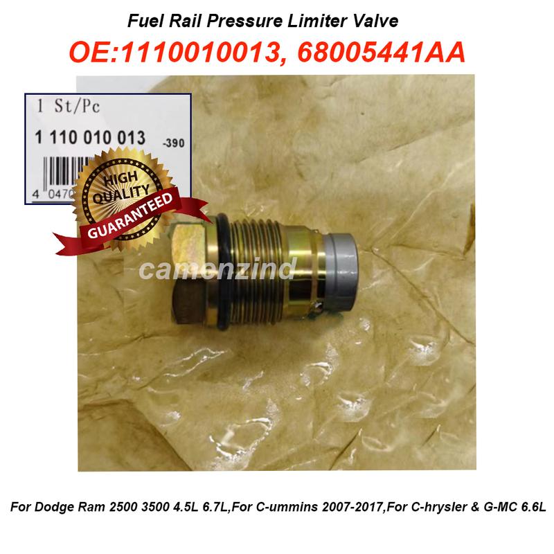 New 1110010013 68005441AA Fuel Rail Pressure Limiter Valve For Dodgee Ram 2500 3500 C-ummins Chryslerr G-MC