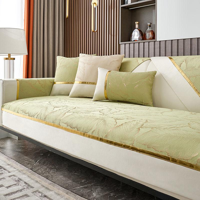 Light Luxury Chenille Jacquard Sofa Cushion Manufacturers  Four Seasons Universal Non-slip Cushion Nordic Sofa Cover