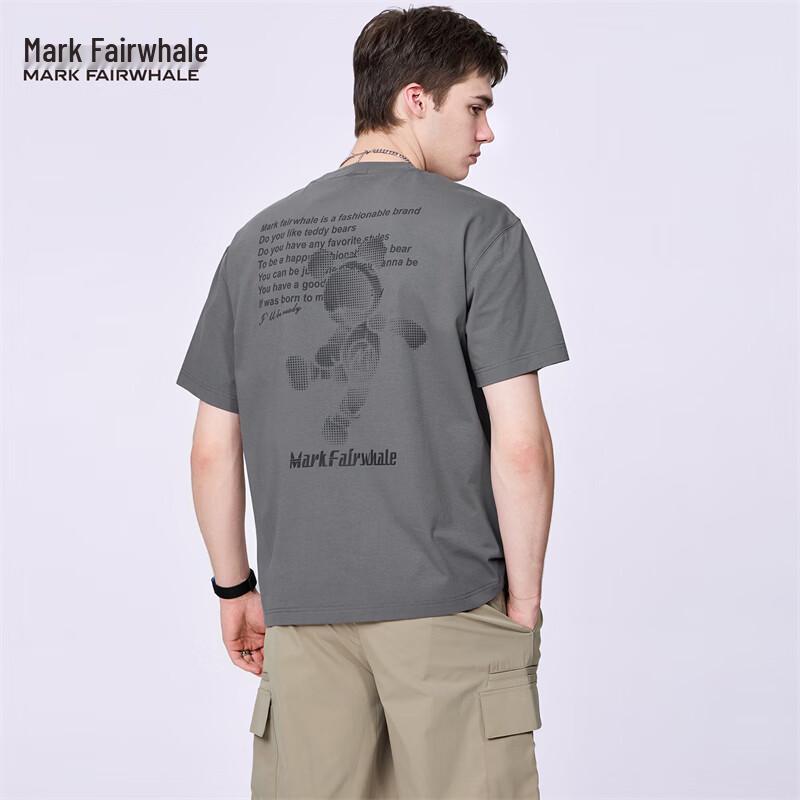 Mark Fairwhale Men s Back Print Short-Sleeve T-Shirt 3XL